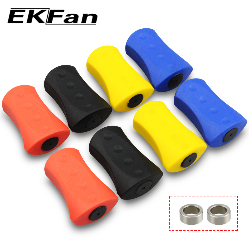 EKFan 1 Pair Rubber Fishing Re - Trolling Reel 评论和价格