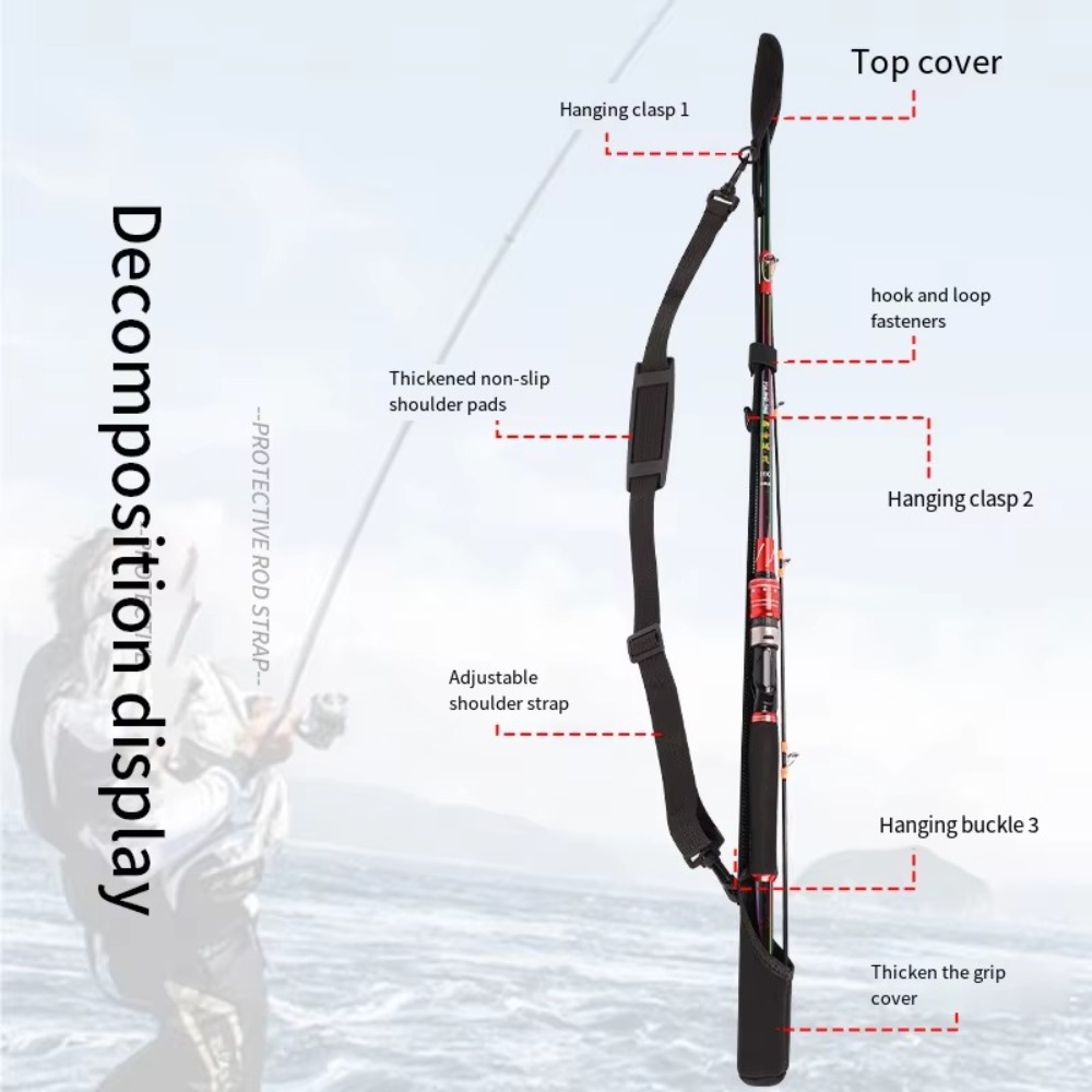 Adjustable Fishing Rod Storage - Reel Bag 评论和价格