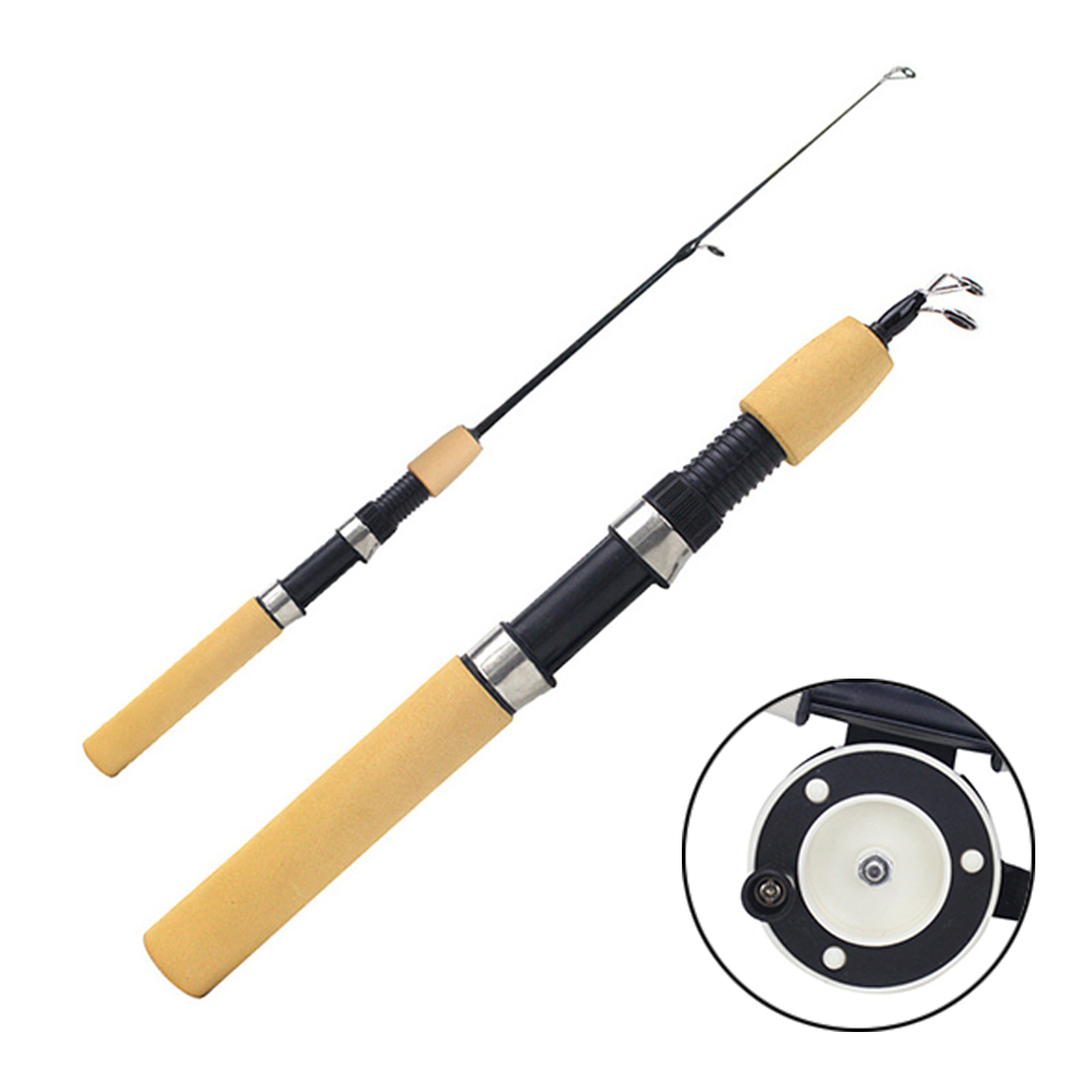 Ice Fishing Rod Portable Spinn - Ice Fishing Reel 评论和价格