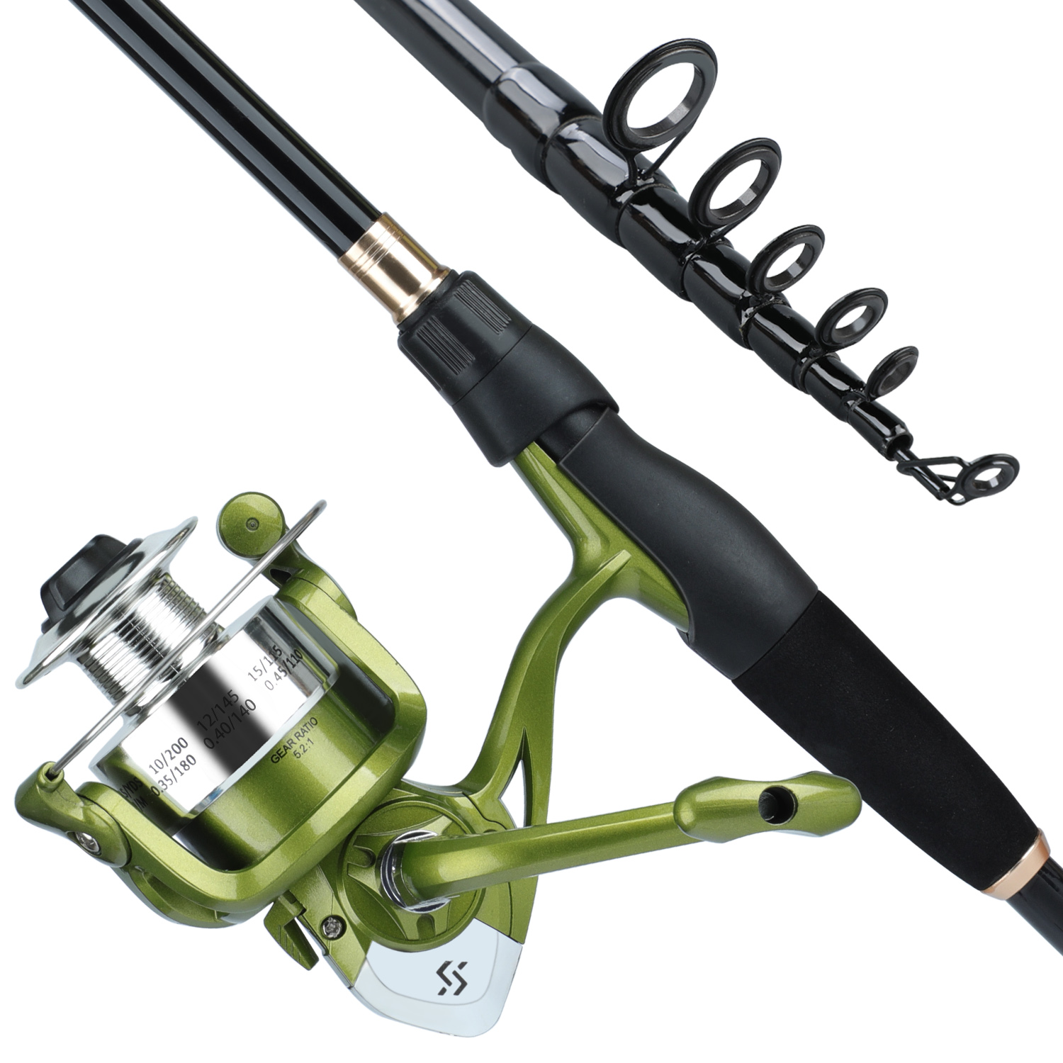 Sougayilang Telescopic Fishing - Spincast Reel 评论和价格