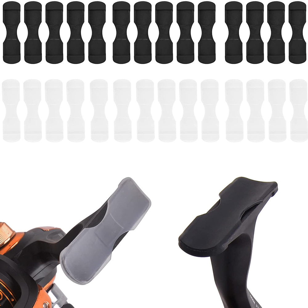 40/100Pcs Rubber Fishing reel  - Trolling Reel 评论和价格