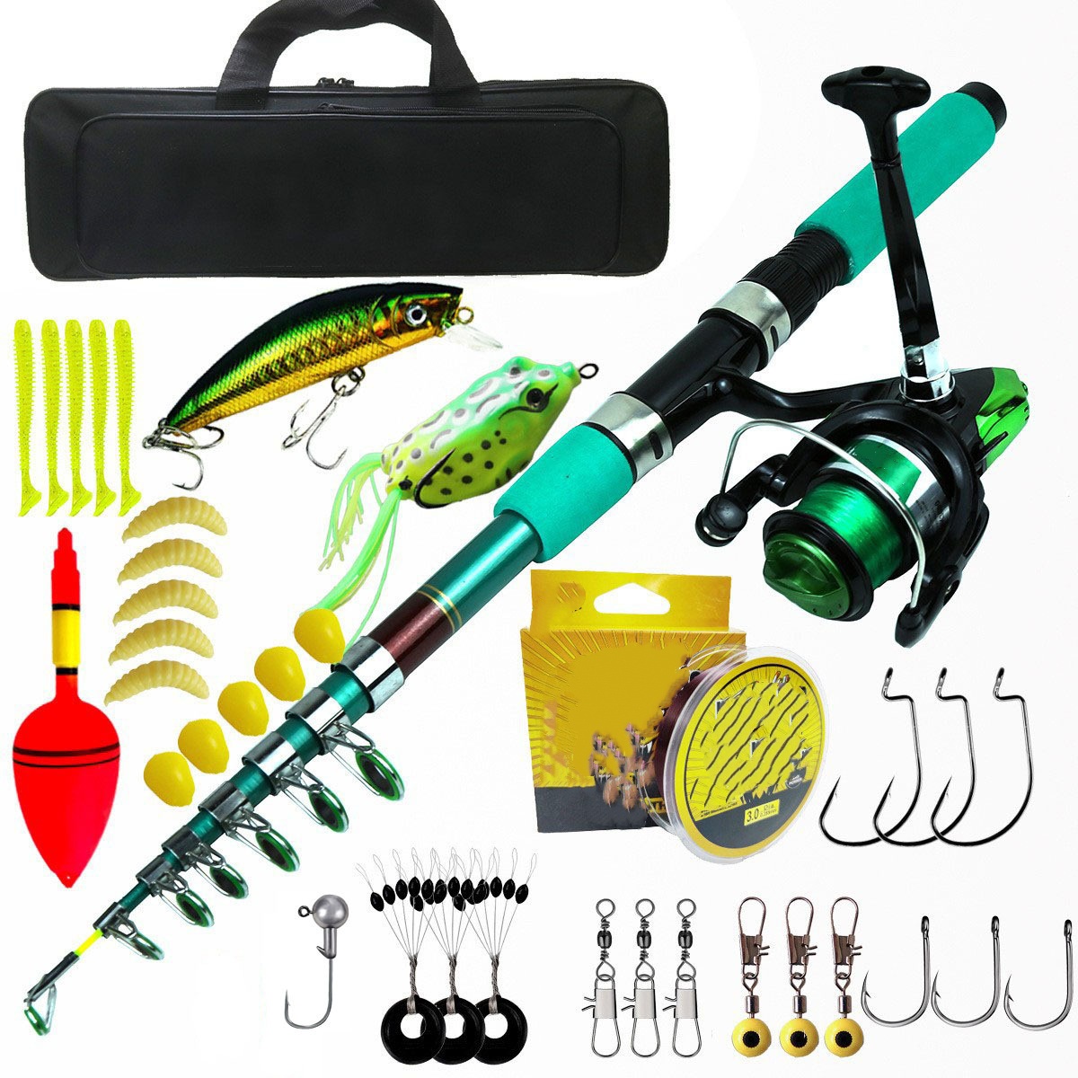 Portable Ultralight Carp Teles - Spinning Reel 评论和价格